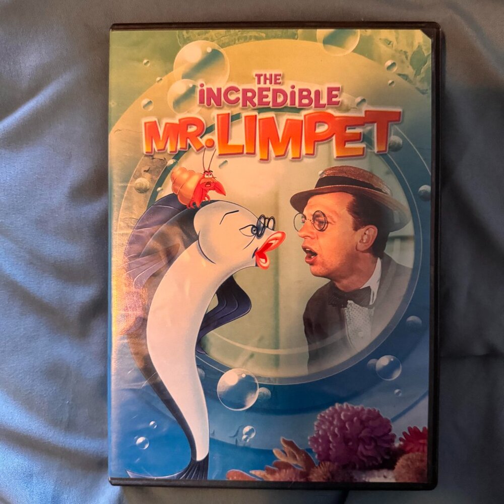 The Incredible Mr. Limpet [DVD] Disc Tested, Working